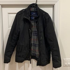 Black American Eagle Jacket